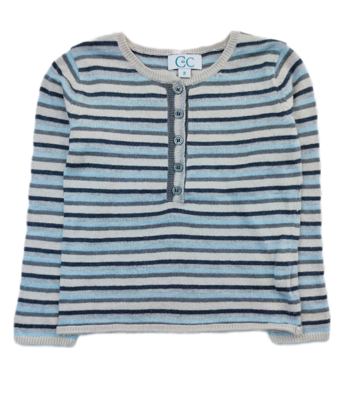 Pull C de C Bleu - Taille 2 ans