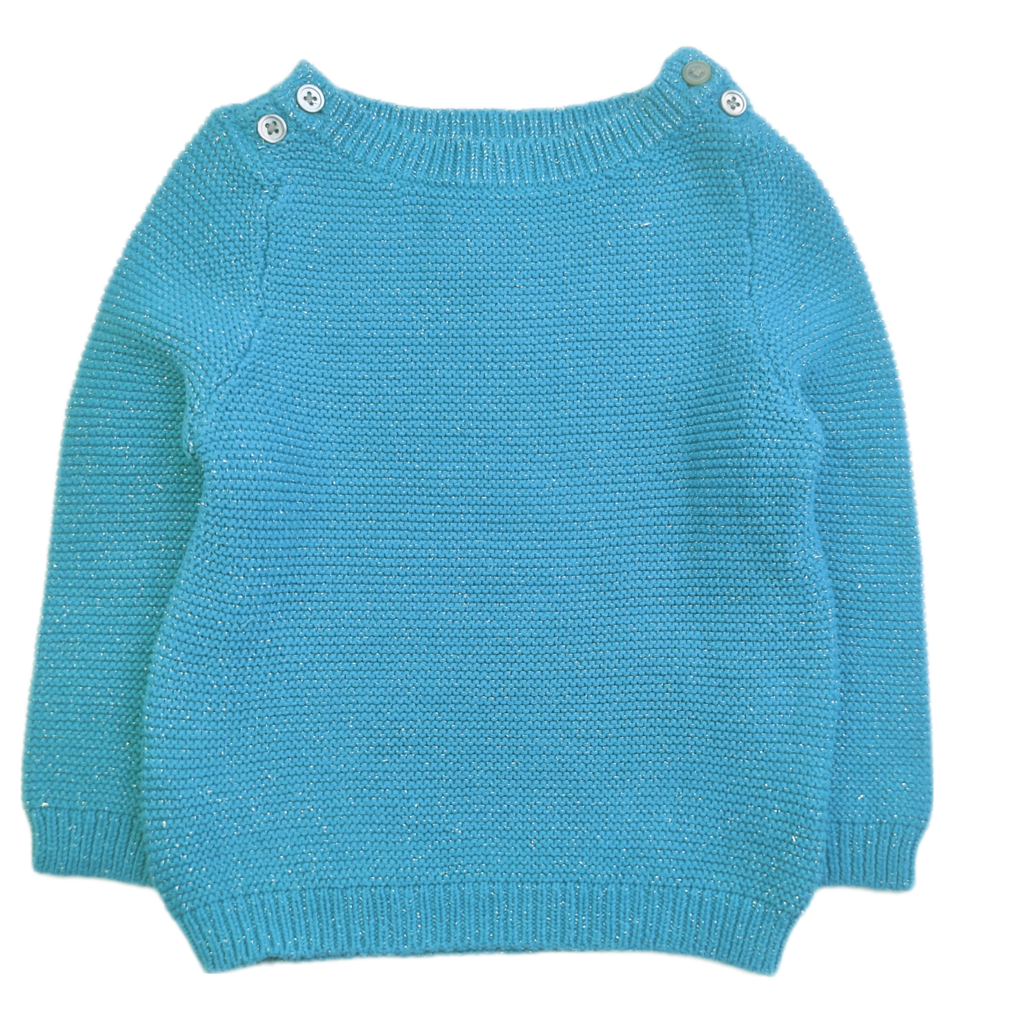 Sweater Juliet and the Band Turquoise - Size 2 years