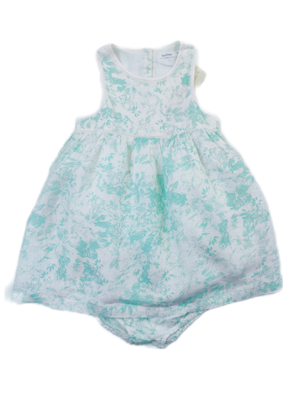 Robe Boutchou Vert - Taille 18 mois