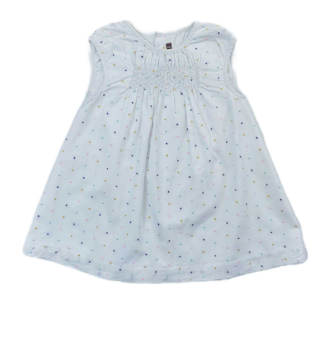 Dress Boutchou White - Size 18 months