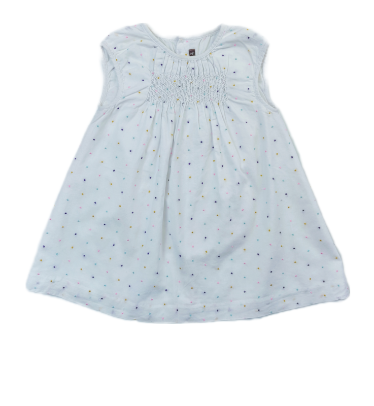 Dress Boutchou White - Size 18 months