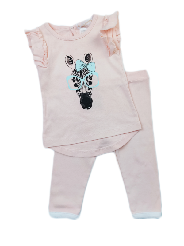 Pyjama Frenchy Yummy Rose - Taille 2 ans