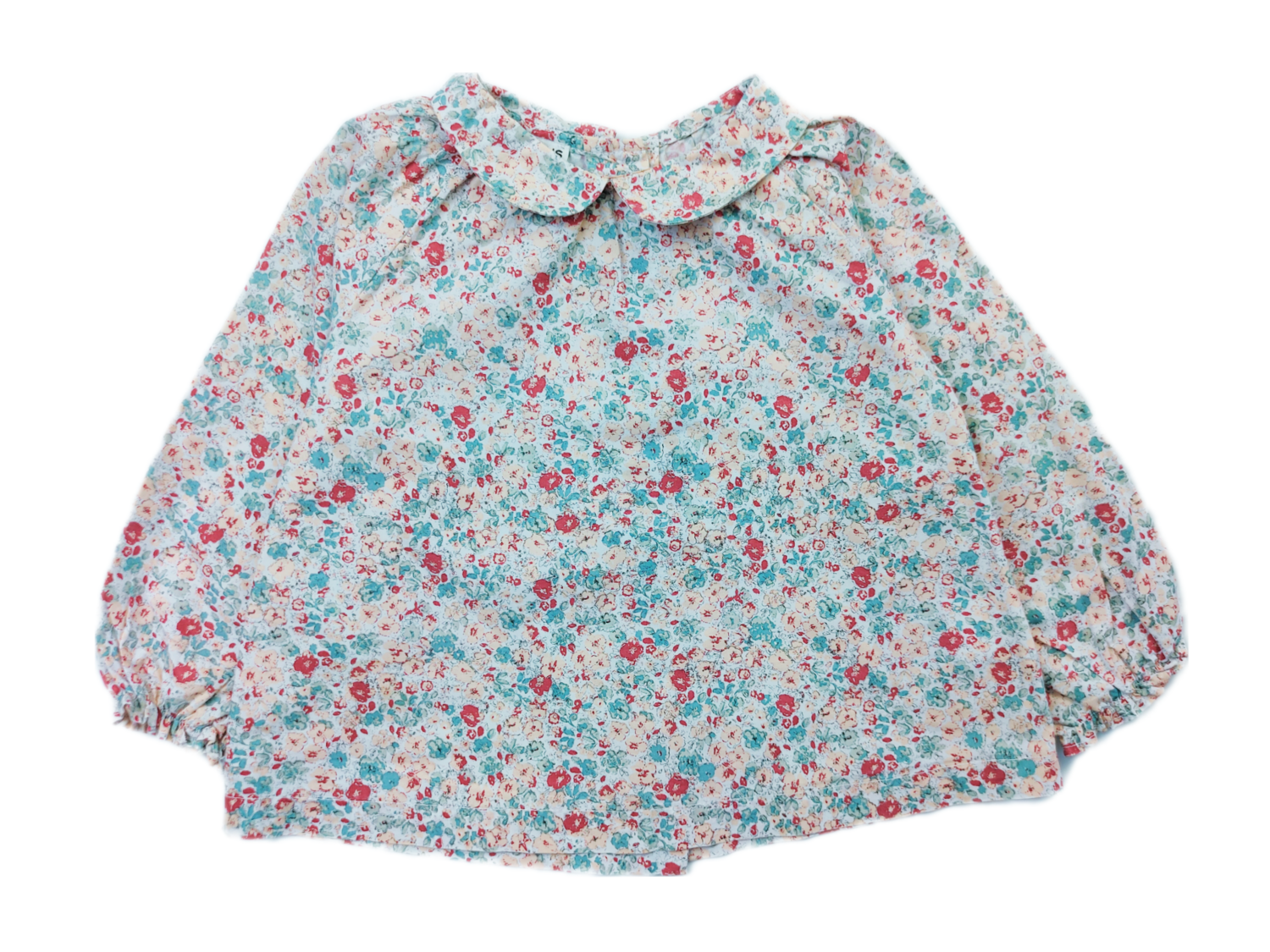 Blouse Cyrillus Red - Size 2 years