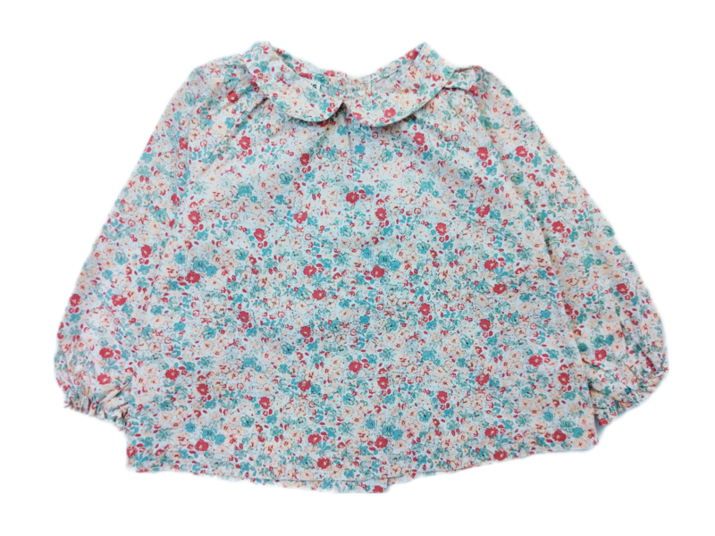 Blouse Cyrillus Red - Size 2 years
