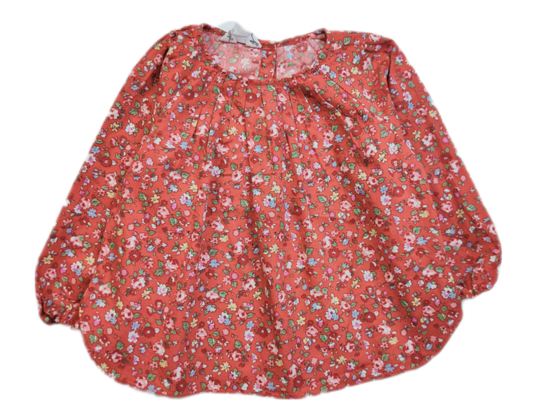 Blouse J&#39;écris ma vie Red - Size 2 years
