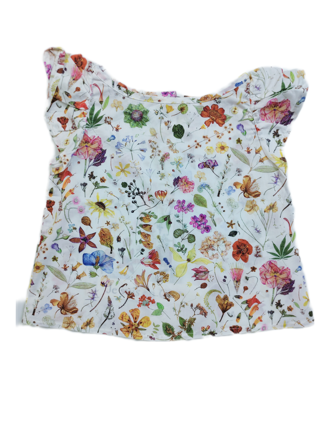 Blouse Je suis en CP White - Size 18 months