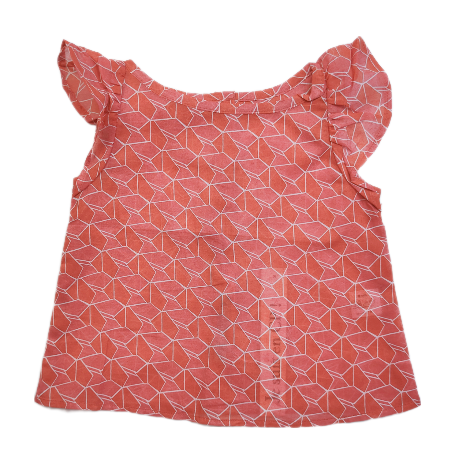 Blouse Je suis en CP Red - Size 18 months
