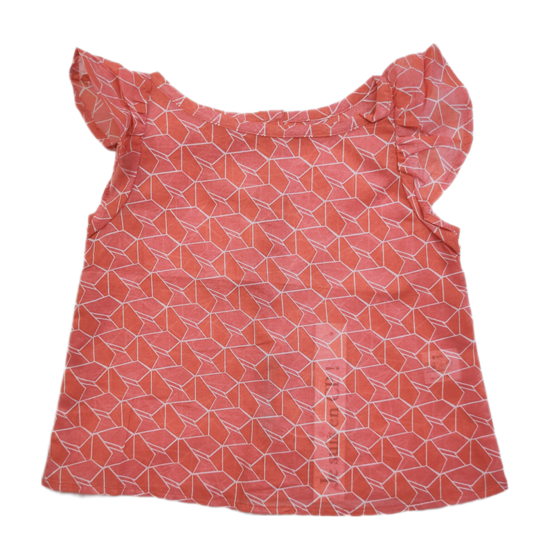 Blouse Je suis en CP Red - Size 18 months
