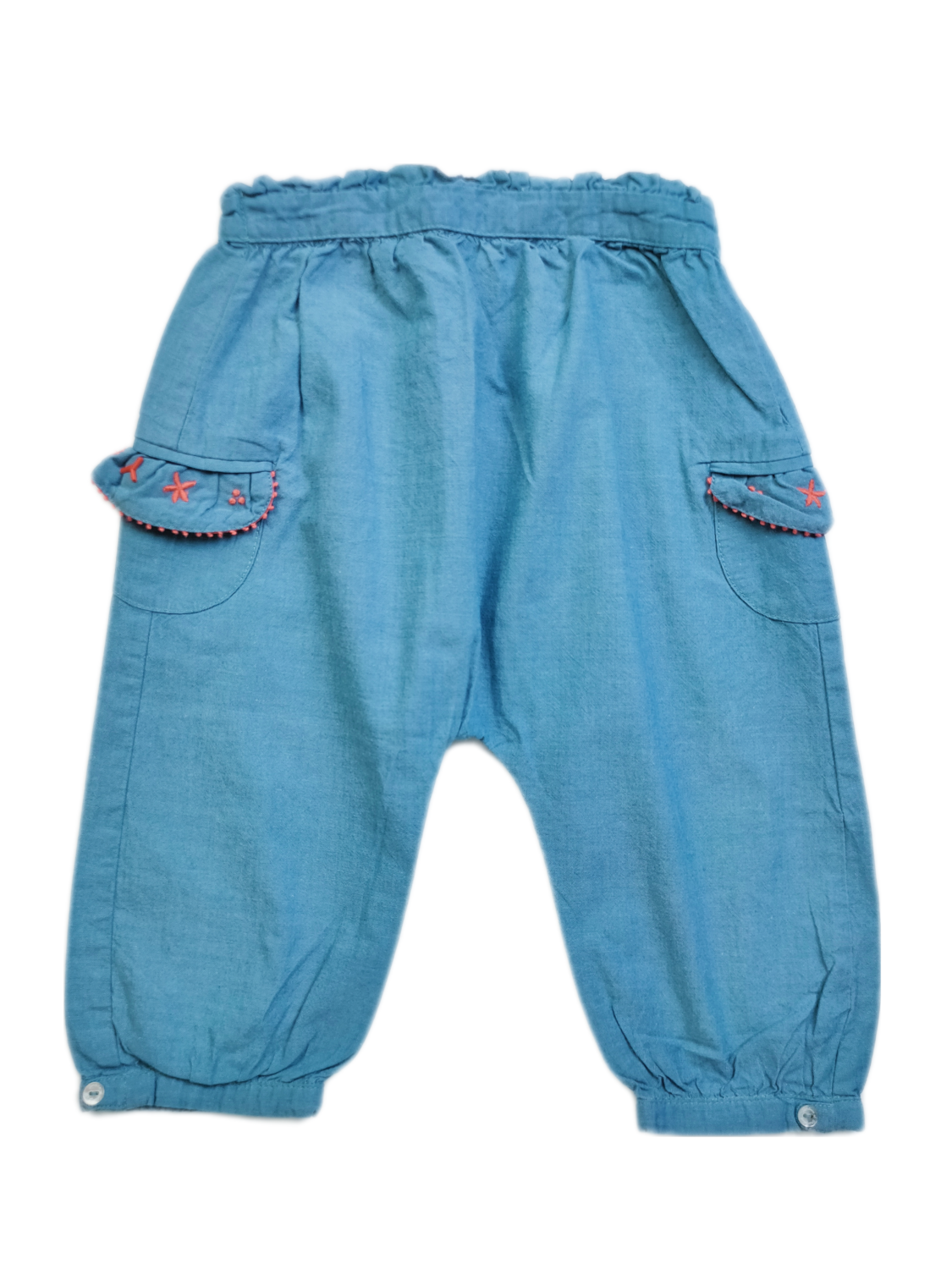 Pants Tartine et chocolat Blue - Size 18 months