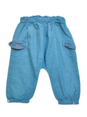 Pants Tartine et chocolat Blue - Size 18 months