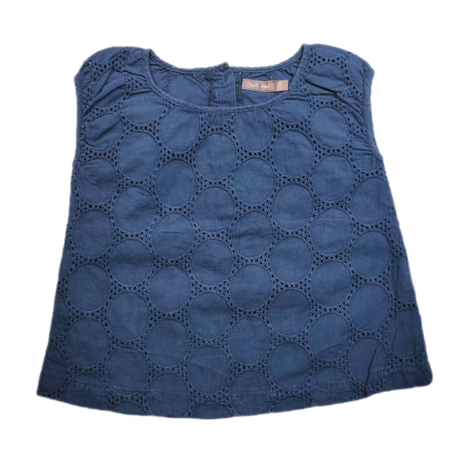 Blouse Boutchou Blue - Size 2 years
