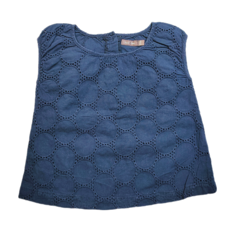 Blouse Boutchou Blue - Size 2 years