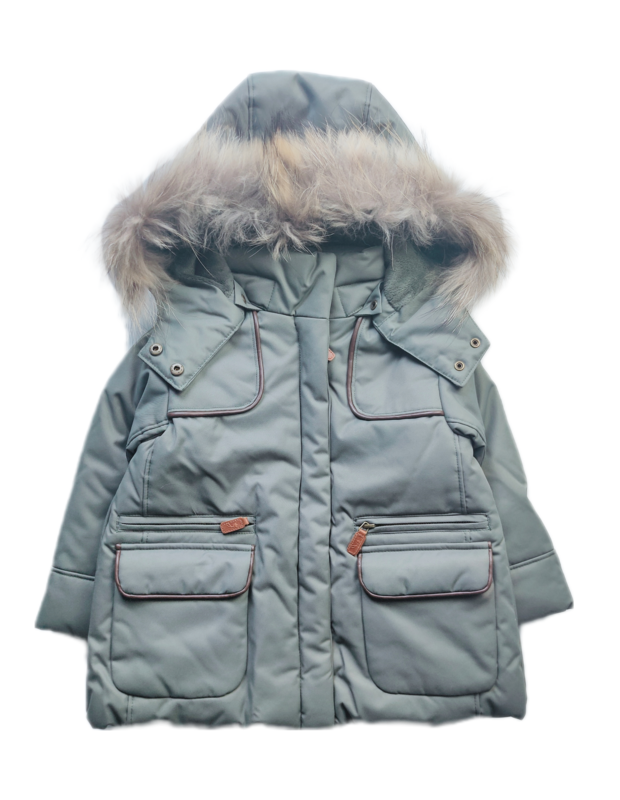 Coat Jacadi Green - Size 2 years