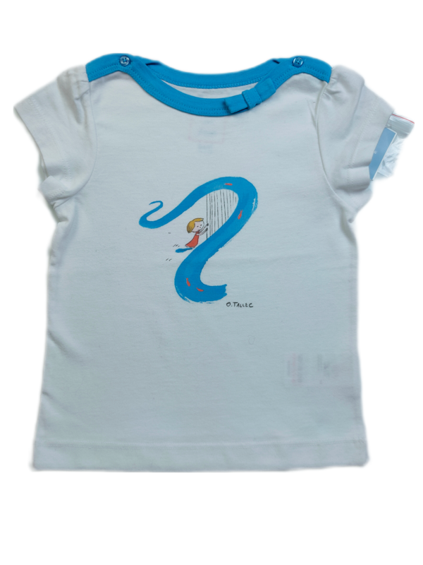T-Shirt Jacadi White - Size 2 years