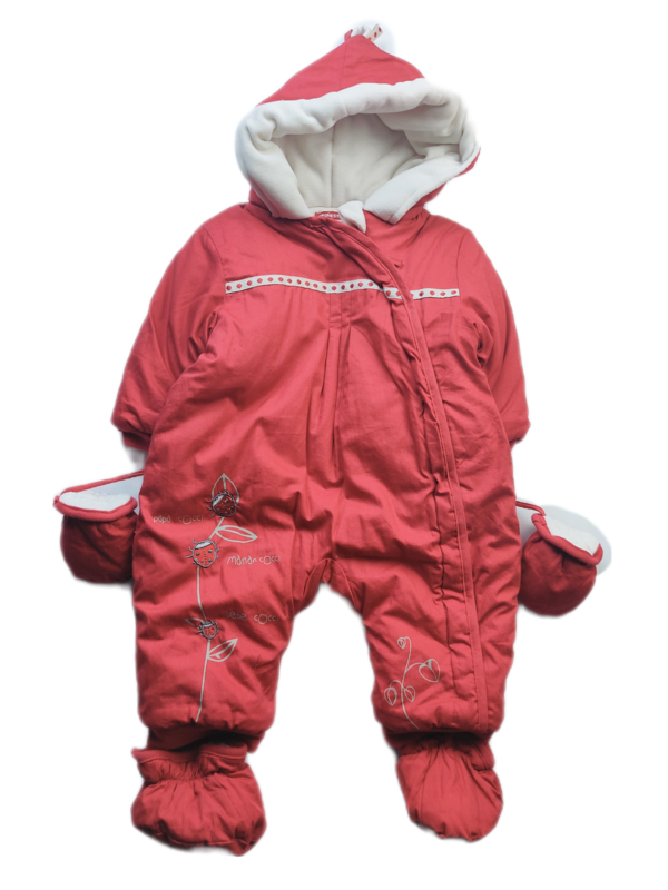 Coat COMBI-PILOTE Orchestra Red - Size 6 months