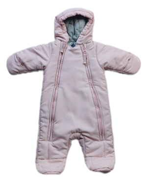 Coat COMBI-PILOTE Petit Bateau Pink - Size 1 month