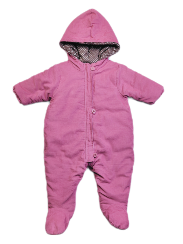 Coat COMBI-PILOT Boutchou Pink - Size 3 months