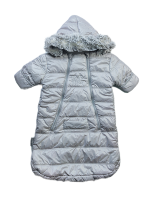 Coat CHANCELIÈRE Red castle Grey - Size 12 months