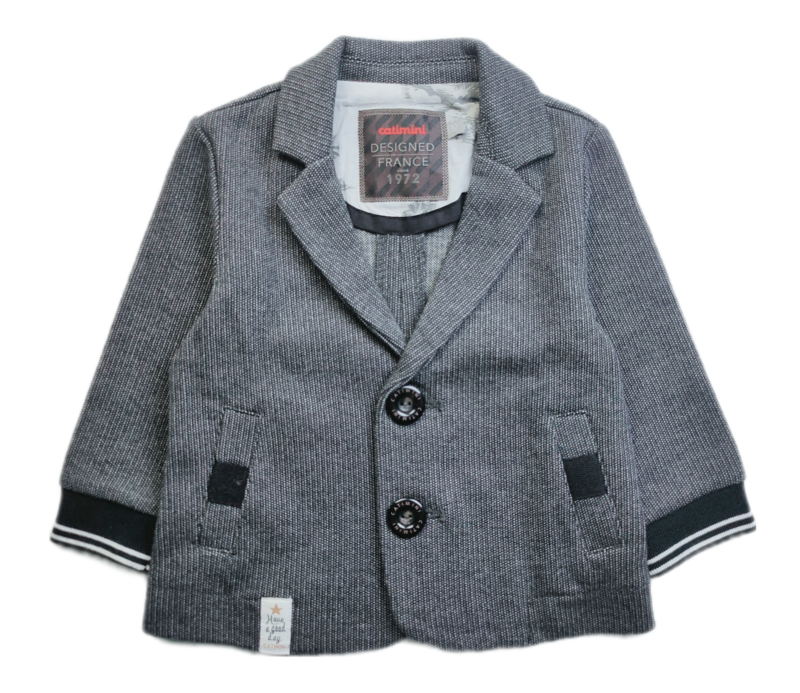 Jacket Catimini Grey - Size 12 months