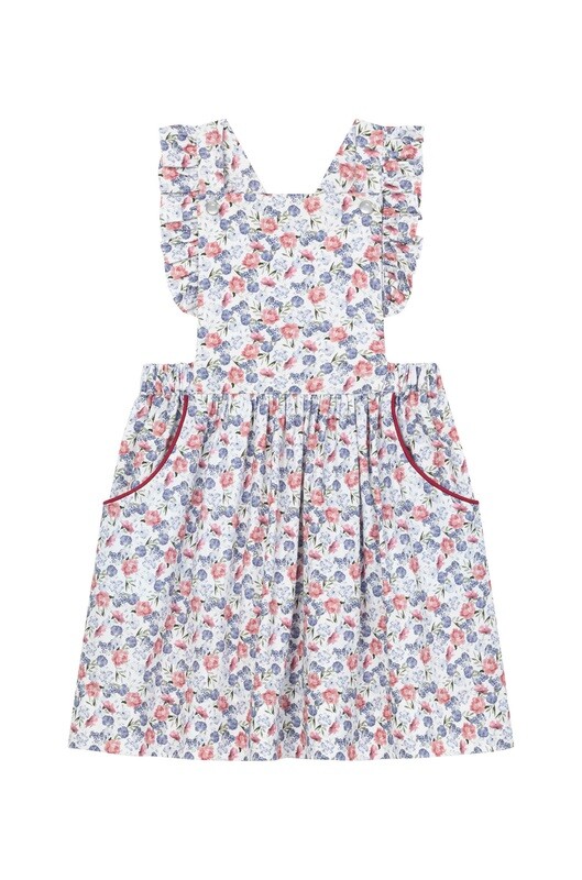 Dress Le Papa de Jojo Purple - Size 4 years