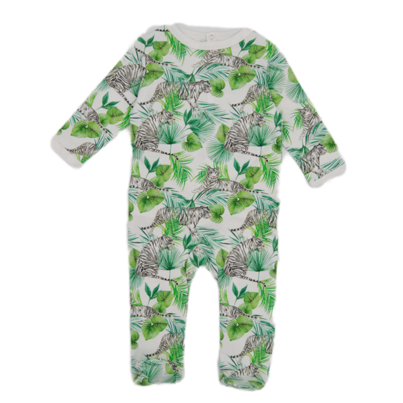 Pyjamas Change ma Couche Green - Size 12 months