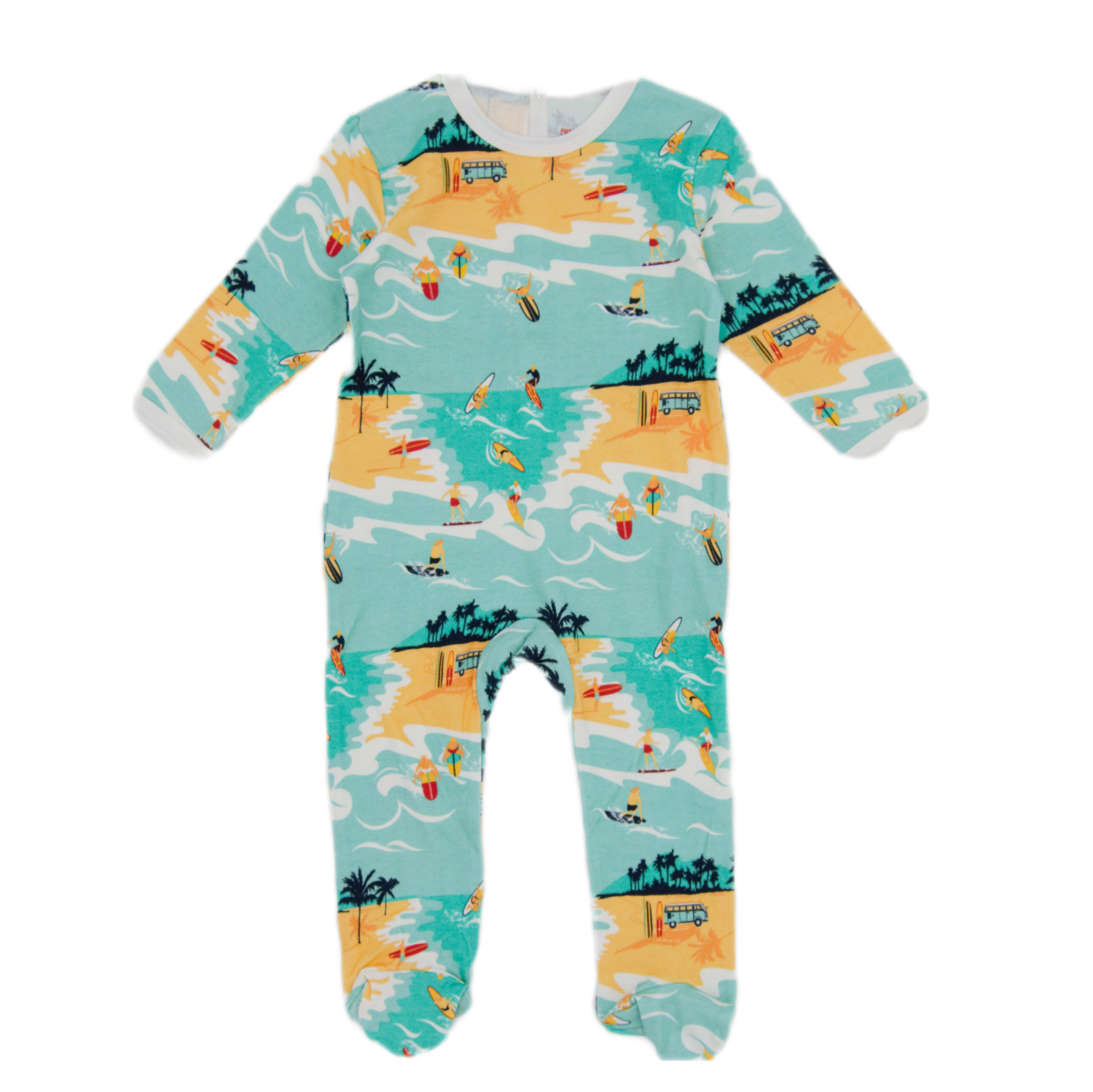 Pyjamas Change ma Couche Blue - Size 6 months