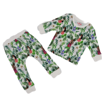 Pyjamas Change ma Couche Green - Size 3 years