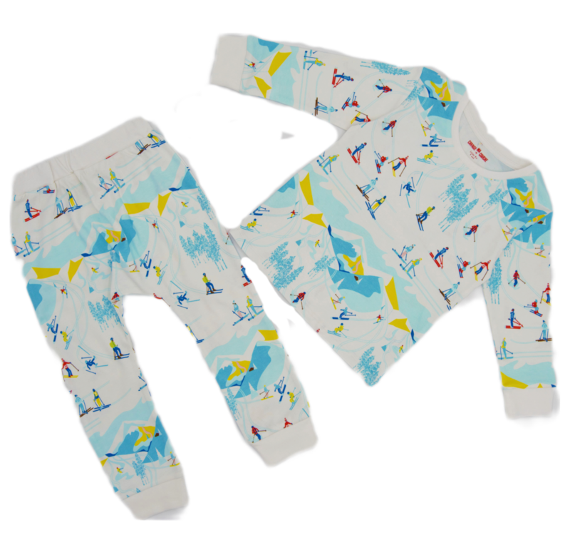 Pyjamas Change ma Couche Blue - Size 4 years