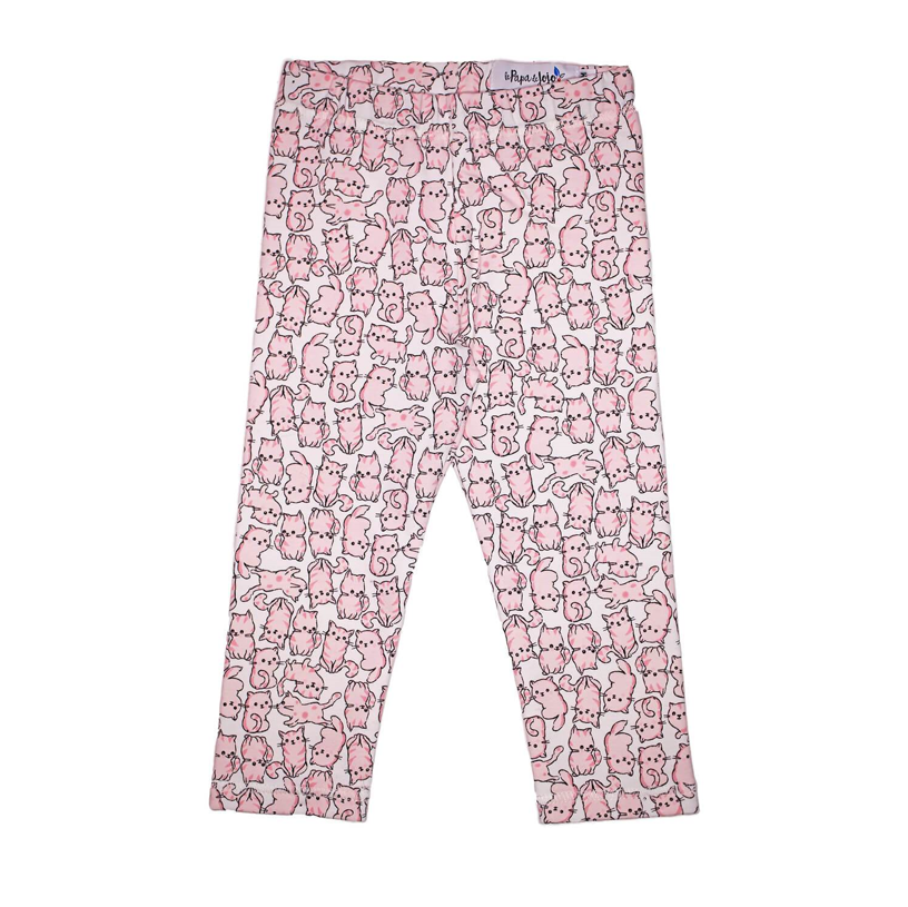 Pants Le Papa de Jojo Pink - Size 6 months