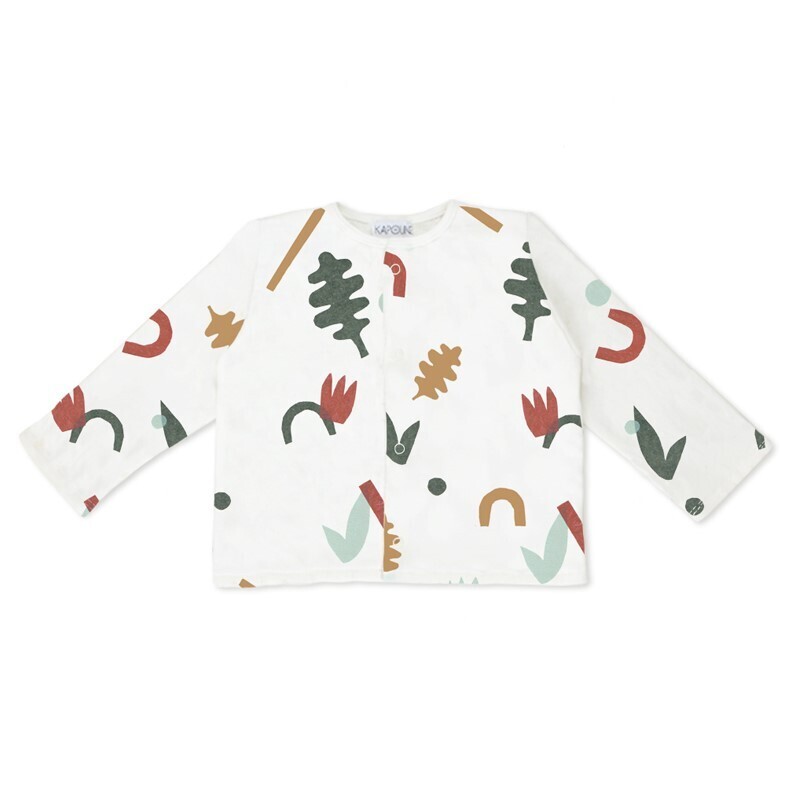 Vest Kapoune White - Size 18 months