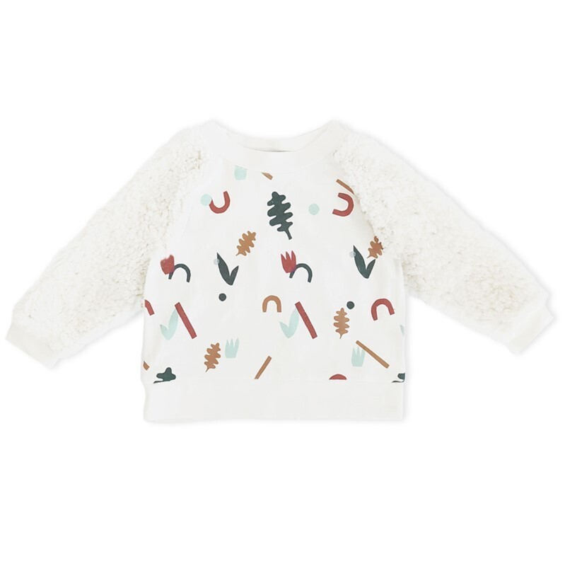 Sweat Kapoune Blanc - Taille 2 ans