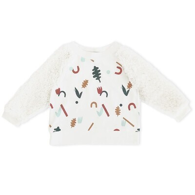 Sweatshirt Kapoune White - Size 4 years
