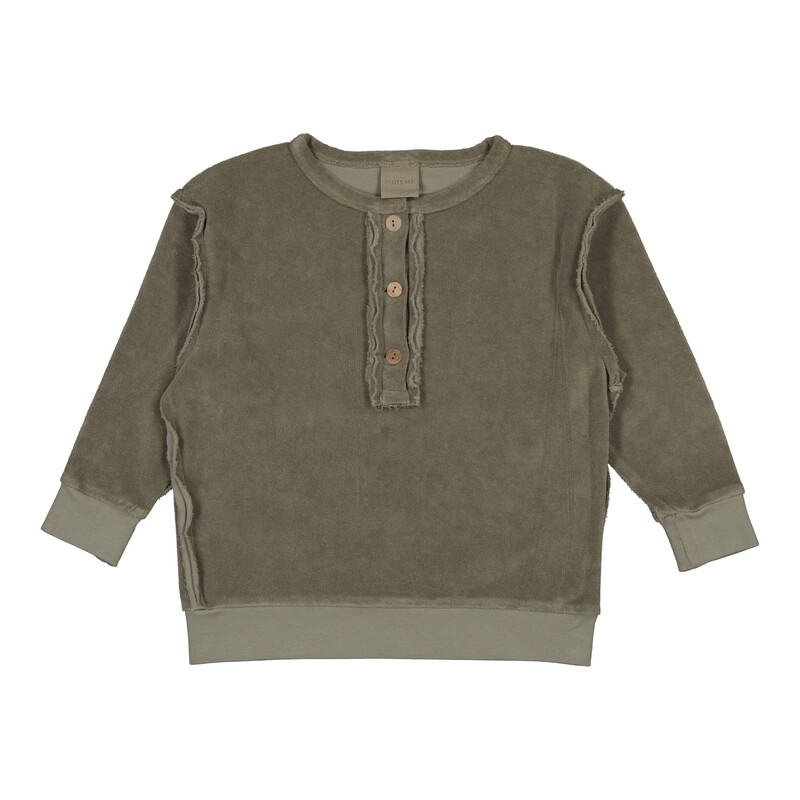 Sweatshirt Studio Bohème Khaki - Size 4 years