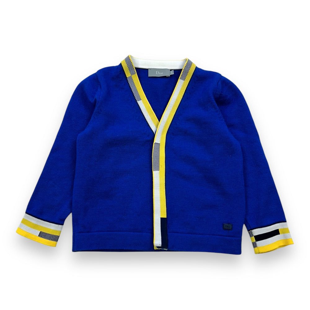 Gilet Dior Bleu - Taille 3 ans