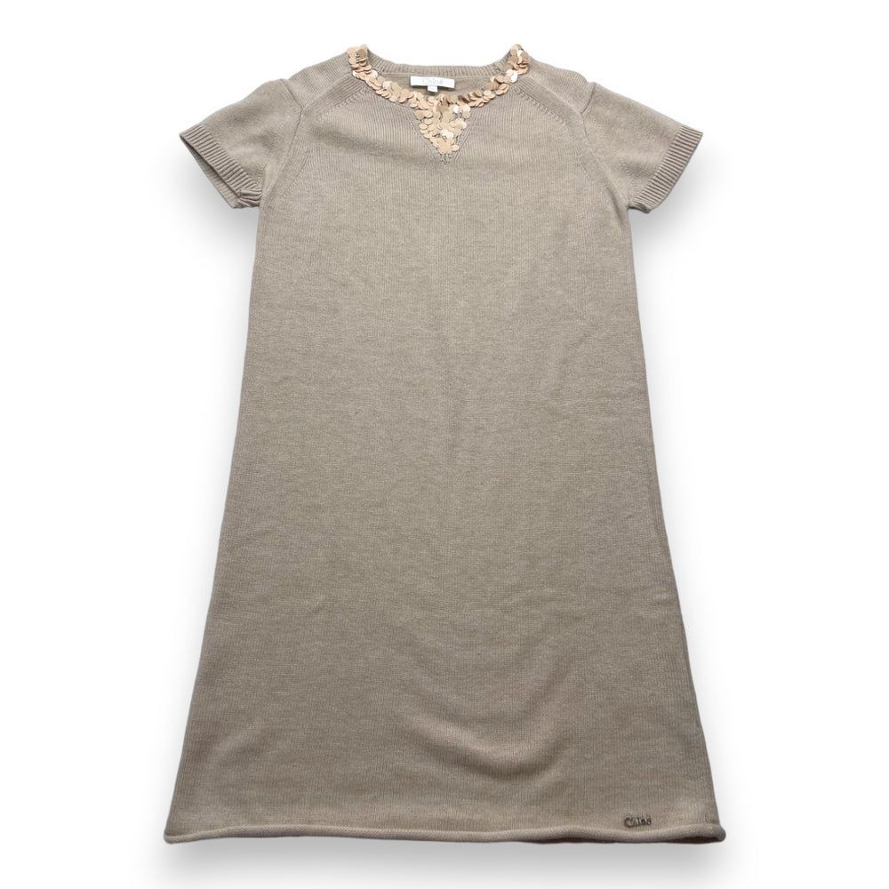 Robe Chloé Beige - Taille 10 ans