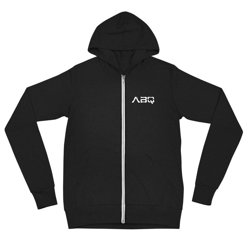 Oficial ABOQUE Unisex zip hoodie 