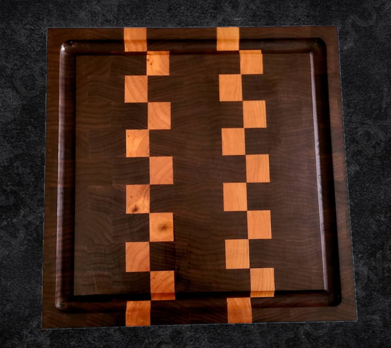 Walnut &amp; Cherry Butcher Block
