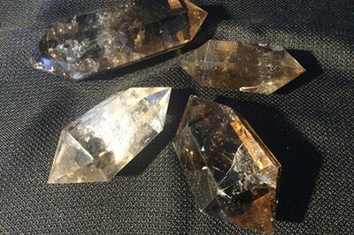 Smokey Quartz Double Terminated Points