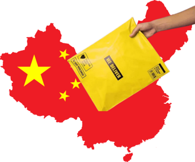 Trimite PLIC COLET in China