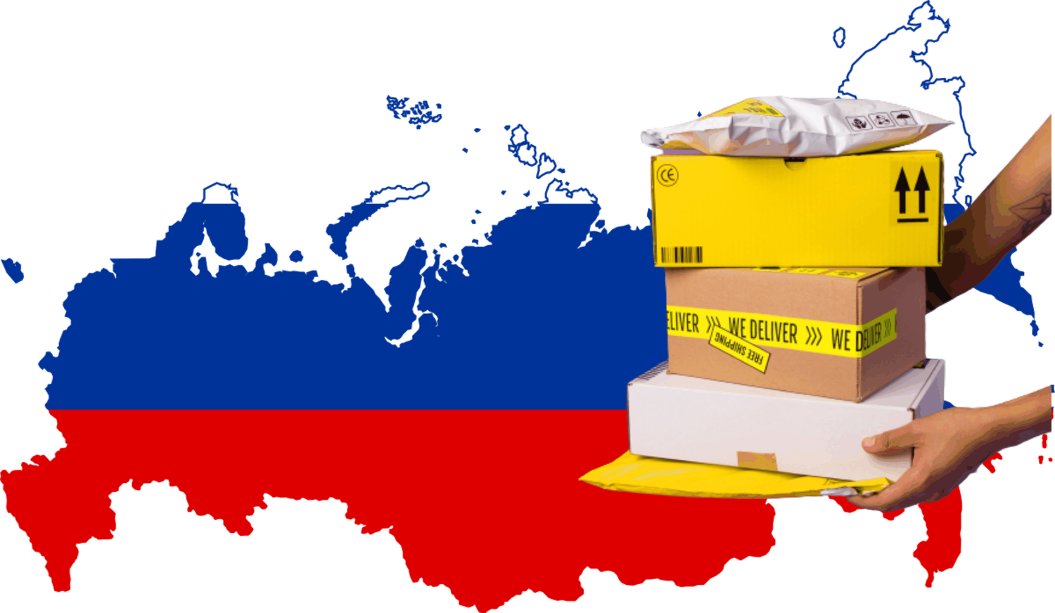 Trimitere PLIC COLET in Rusia