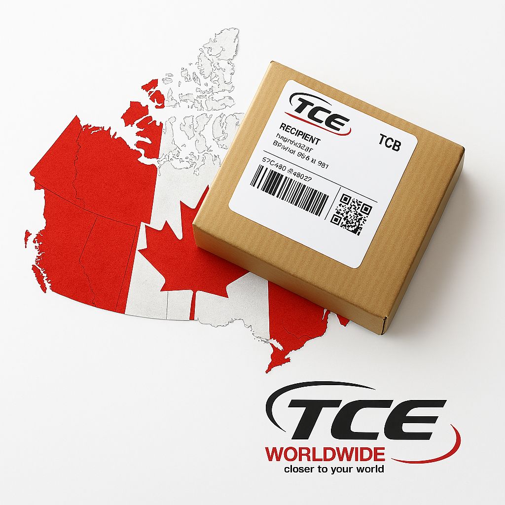 Trimitere colet ieftin din România în Canada cu TCE Courier
