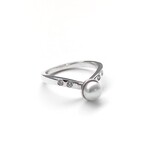 Freshwater Pearl Wishbone Ring