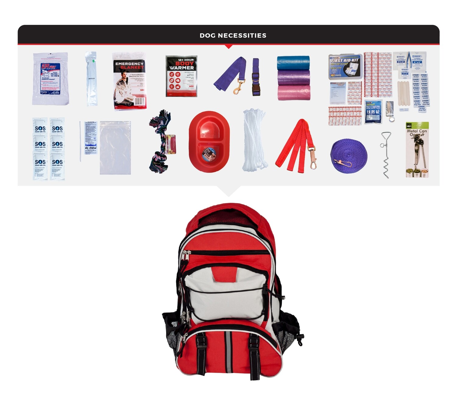 Deluxe Dog Survival Kit, Guardian