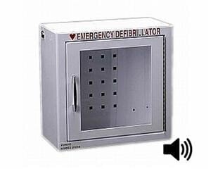 WALL CABINET FOR SAMARITAN PAD WITH ALARM MODULE