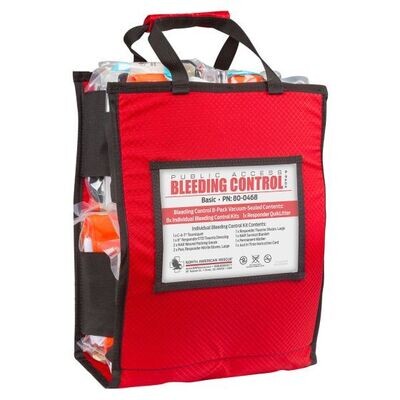 Public Access Bleeding Control  8-Pack, BASIC - Vacuum Sealed