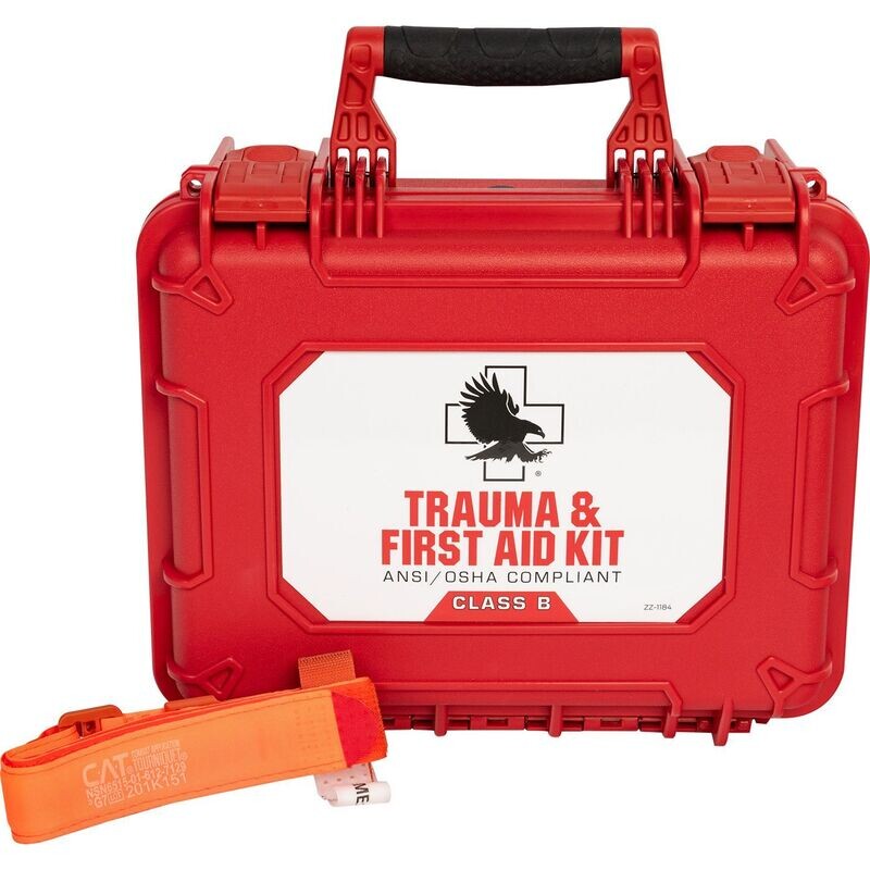 Trauma &amp; First Aid Kit - Class B - HARD CASE