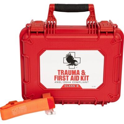 Trauma &amp; First Aid Kit - Class B - HARD CASE
