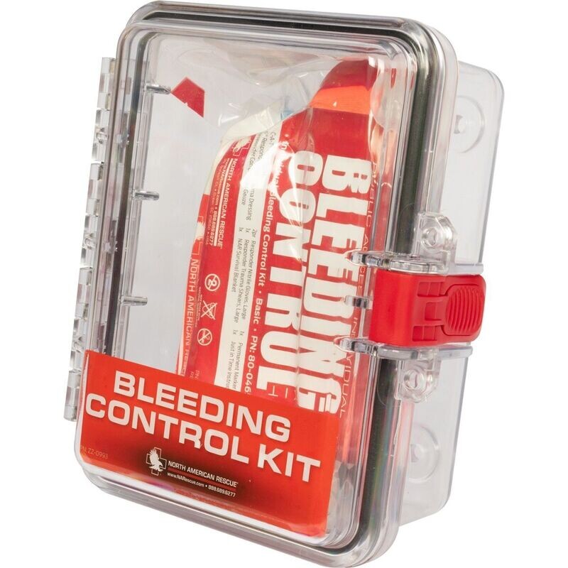 Public Access Bleeding Control Station, Basic, Individual-Vacuum