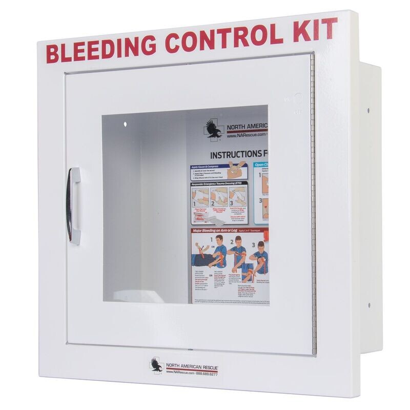 PABC, Wall Case, Metal Semi-Recessed