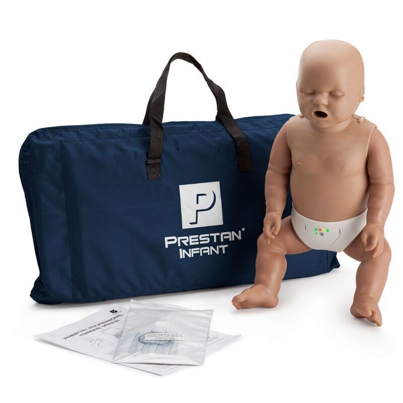 Prestan Professional Infant CPR Manikin w/ Feedback, Dark Skin